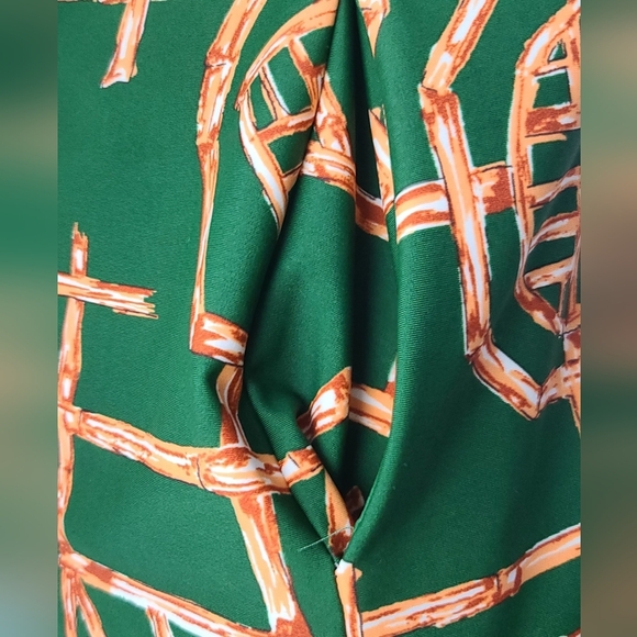 Jude Connally Gold Tan Long Sleeve Notched Collar Shirt Dress - Picture 4 of 11